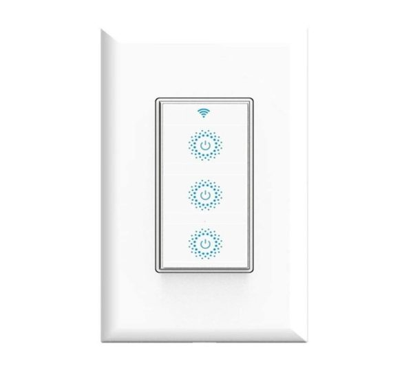 Interruptor de pared - Smart Wi-Fi (triple)