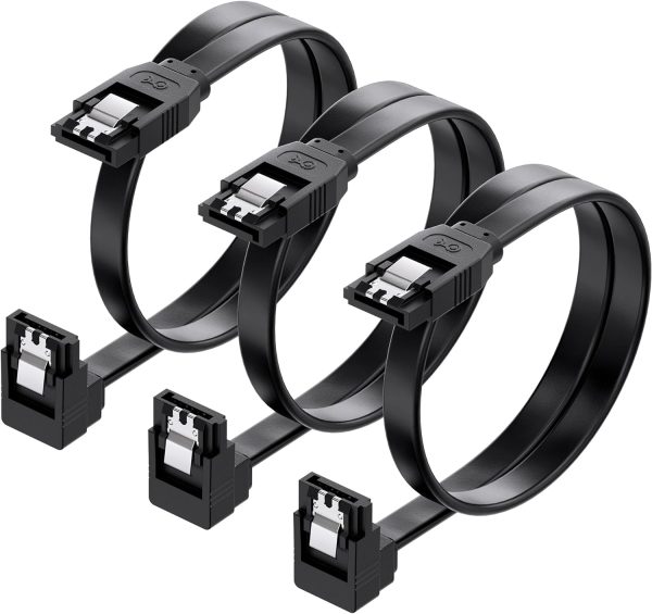 Cable SATA III de 90 grados 7 pines