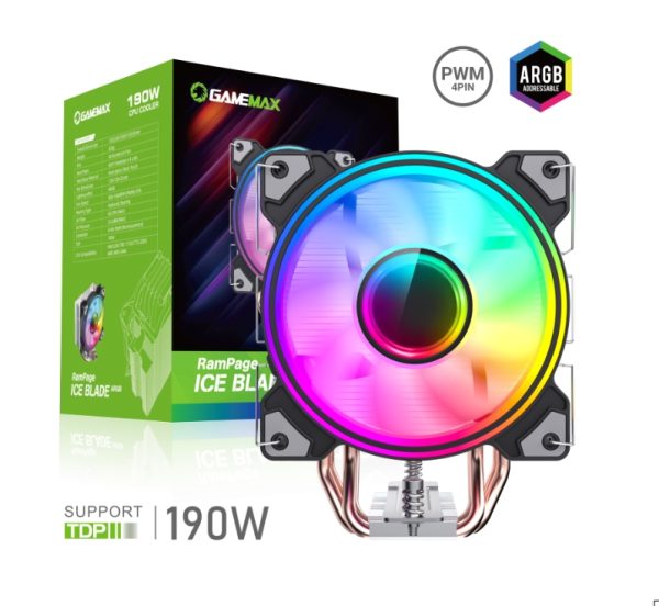 Cooler CPU ICE BLADE GameMax 190w