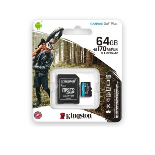 Tarjeta de memoria microSD Canvas Go! Plus