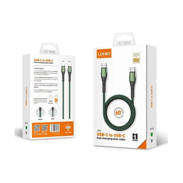 Cable USB-C a USB-C LDNIO